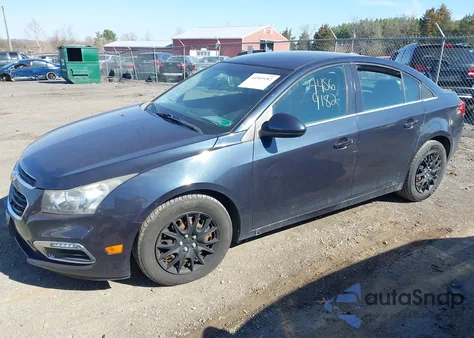 2015 Chevrolet Cruze 1Lt Auto из США, поврежденный, VIN 1G1PC5SB0F7248579